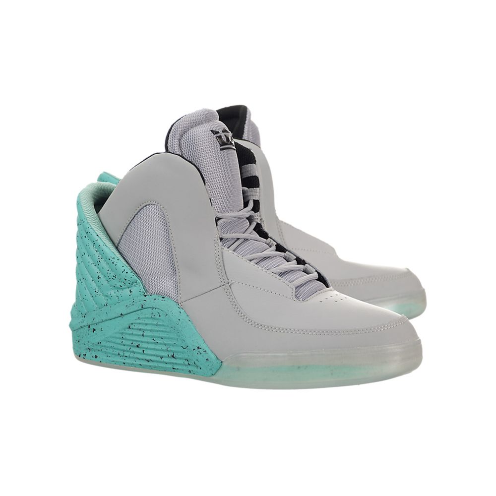 Baskets Supra Chimera x Lil Wayne Grise Turquoise Silver/Sea Foam-Clear Homme | STW-75802268